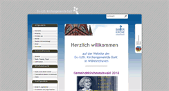 Desktop Screenshot of banterkirche.de